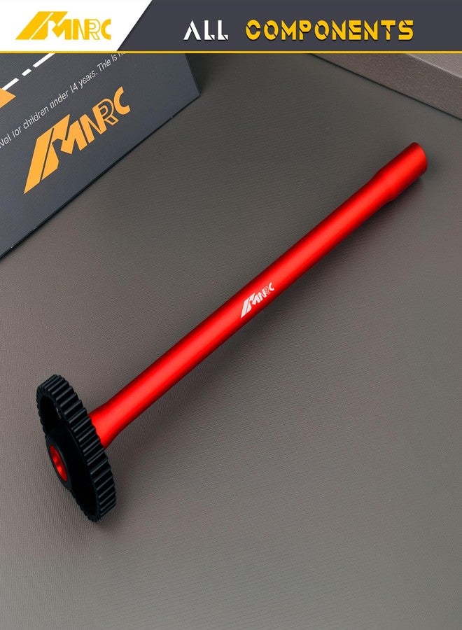 NMNRC Alum 45T Spur Gear & Center Drive Shaft for 1/16 MIni MAXX & Mini XRT Driveshaft RC Car Series Upgrades Part Red - Image 2